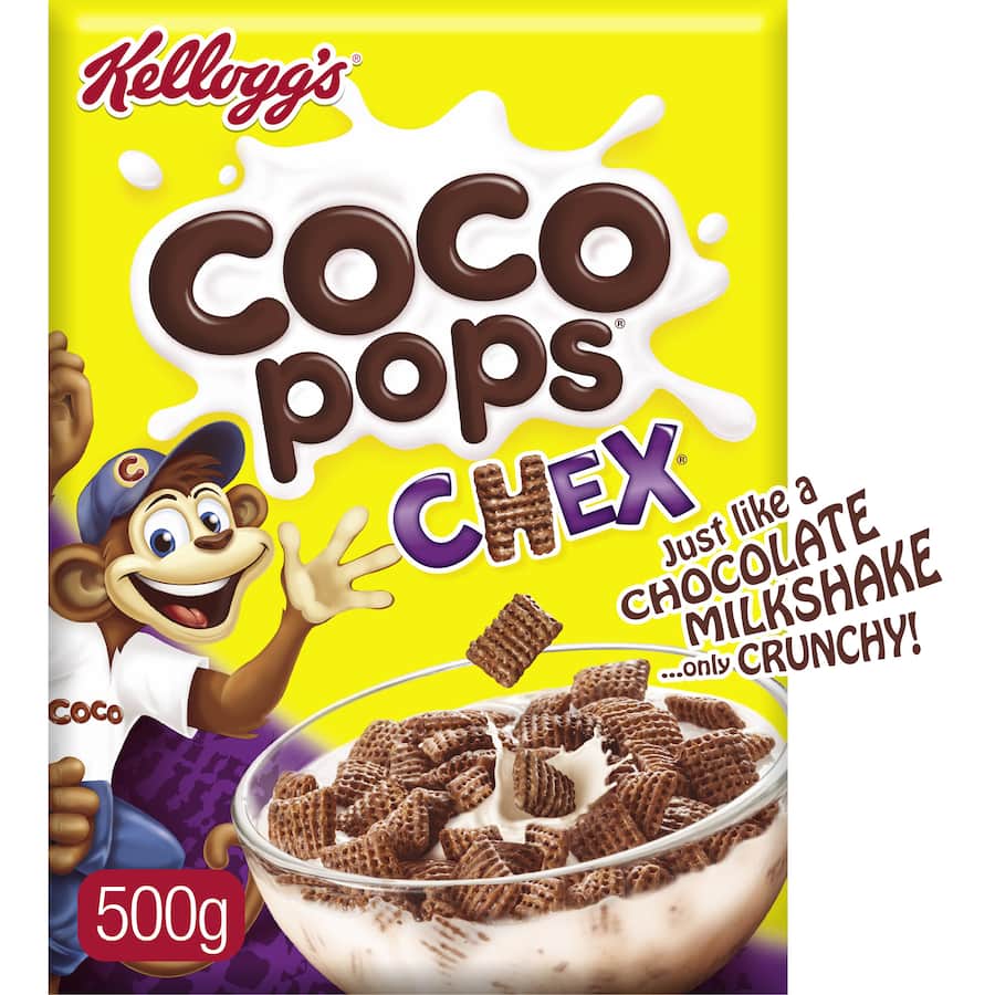 Kellogg's Cereal Cocopops Chex 500g