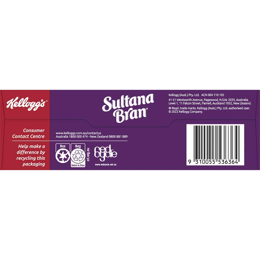 Kellogg's Cereal Sultana Bran 420g