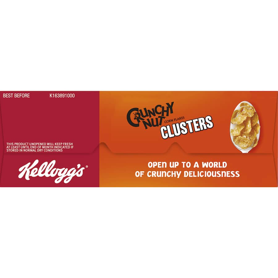 Kellogg's Crunchy Nut Cereal Clusters 450g