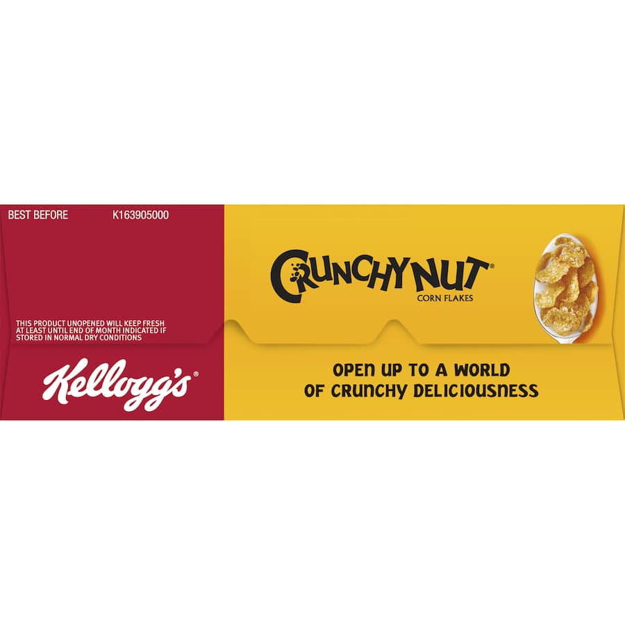 Kellogg's Crunchy Nut Cereal Cornflakes 380g