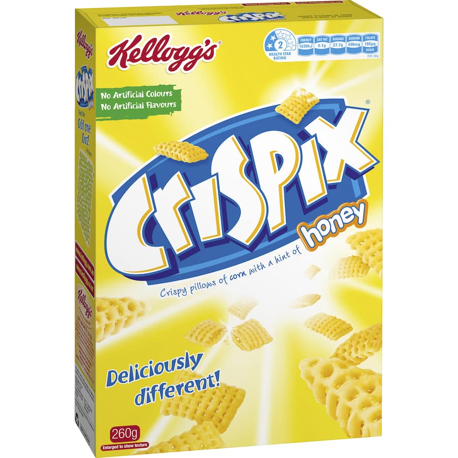 Kellogg's Crispix Cereal Honey 260g