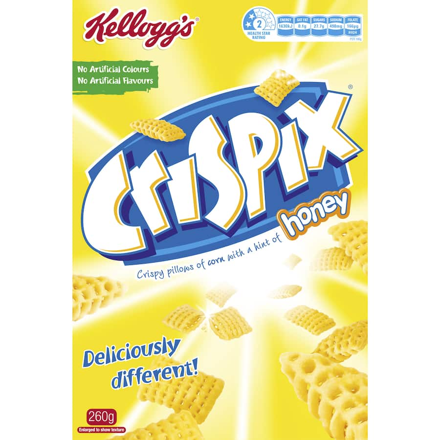 Kellogg's Crispix Cereal Honey 260g