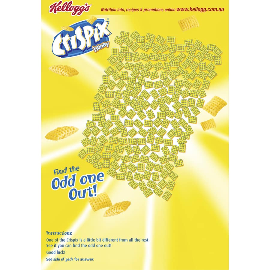 Kellogg's Crispix Cereal Honey 260g