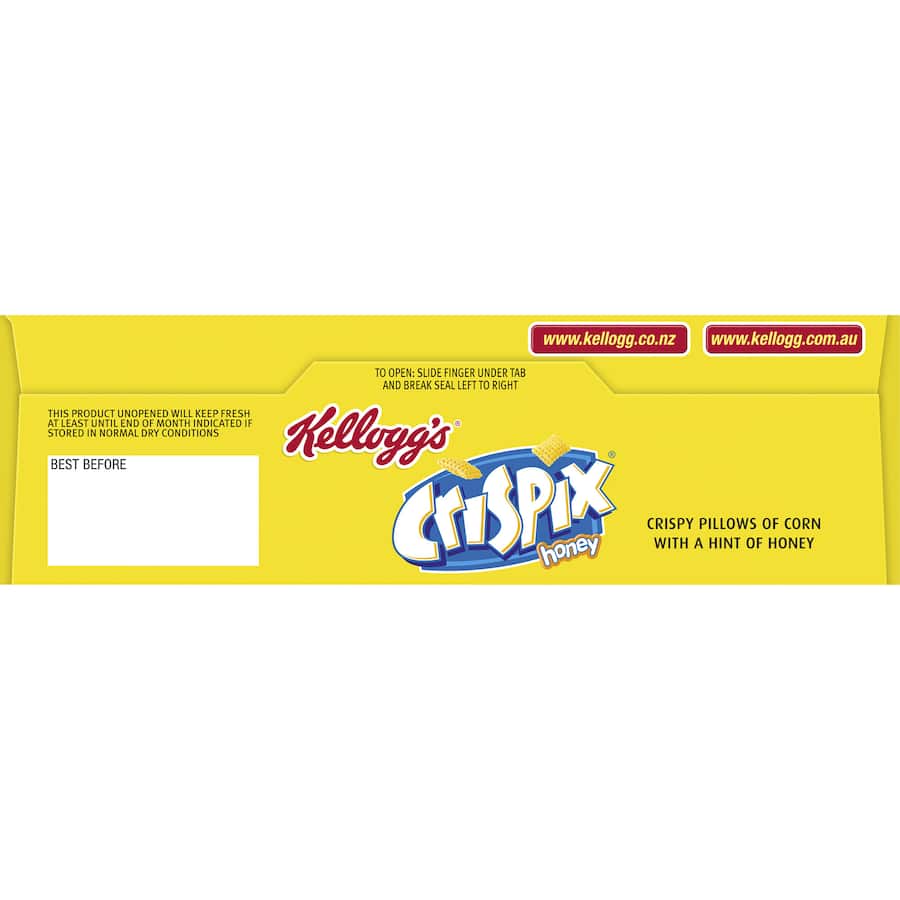 Kellogg's Crispix Cereal Honey 260g