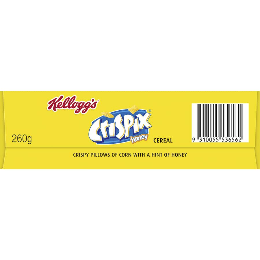 Kellogg's Crispix Cereal Honey 260g