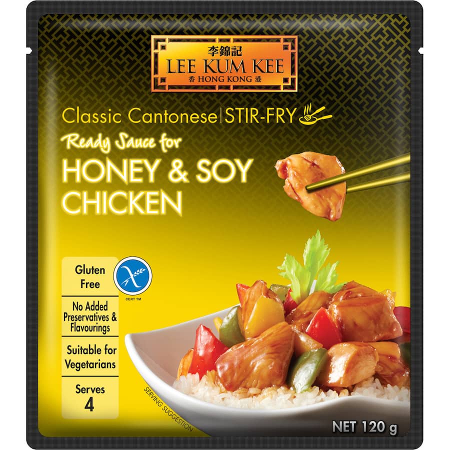 Lee Kum Kee Recipe Base Honey & Soy Stir-fry Chicken 120g