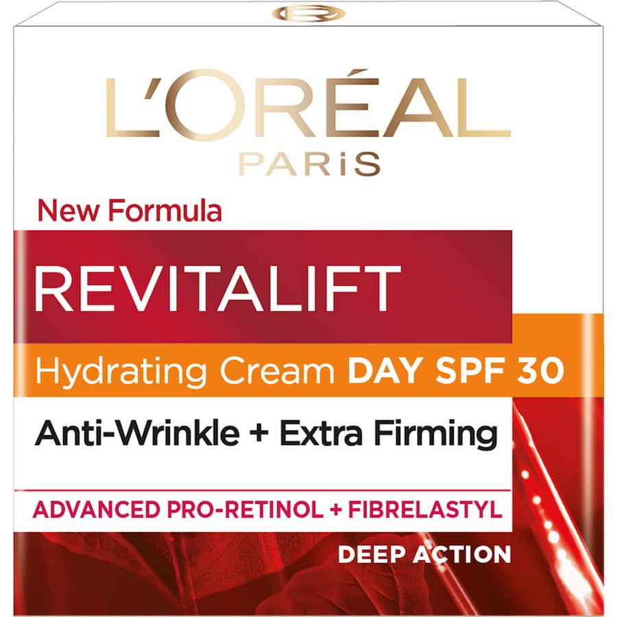L'oreal Paris Revitalift Anti-ageing Anti-wrinkle Day Cream Spf30 Pot 50mL