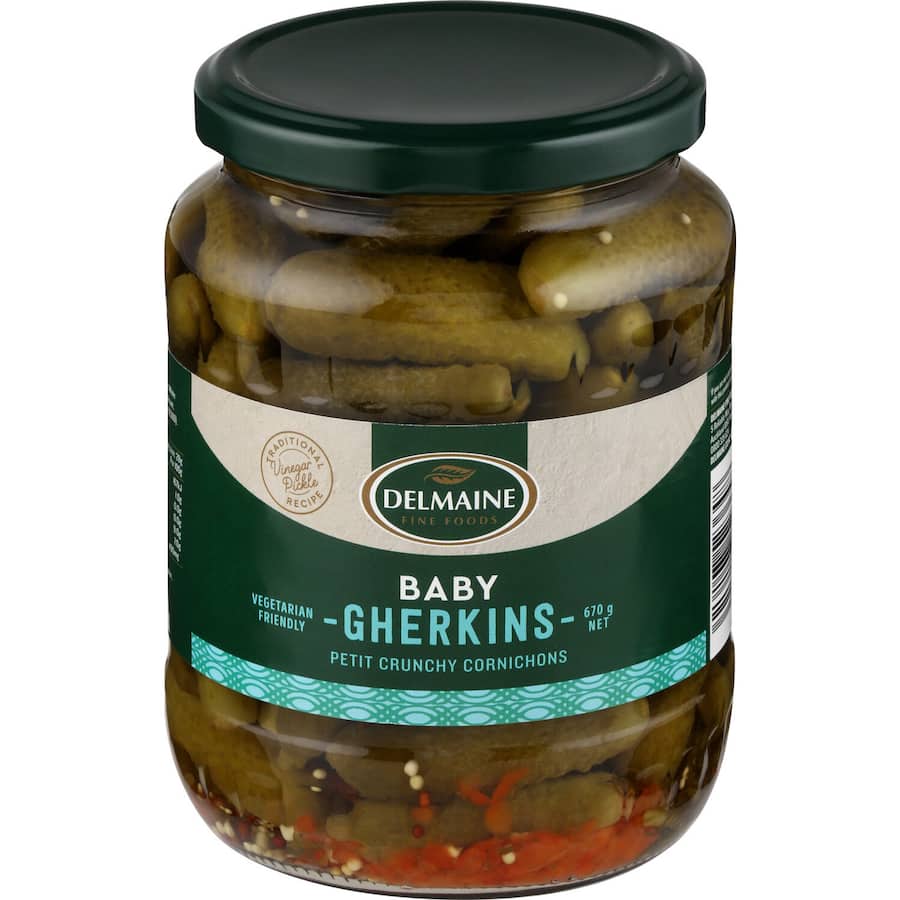 Delmaine Gherkins Baby 670g