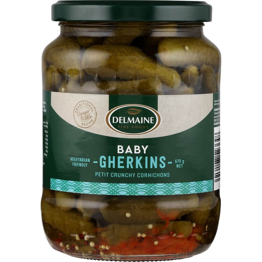 Delmaine Gherkins Baby 670g