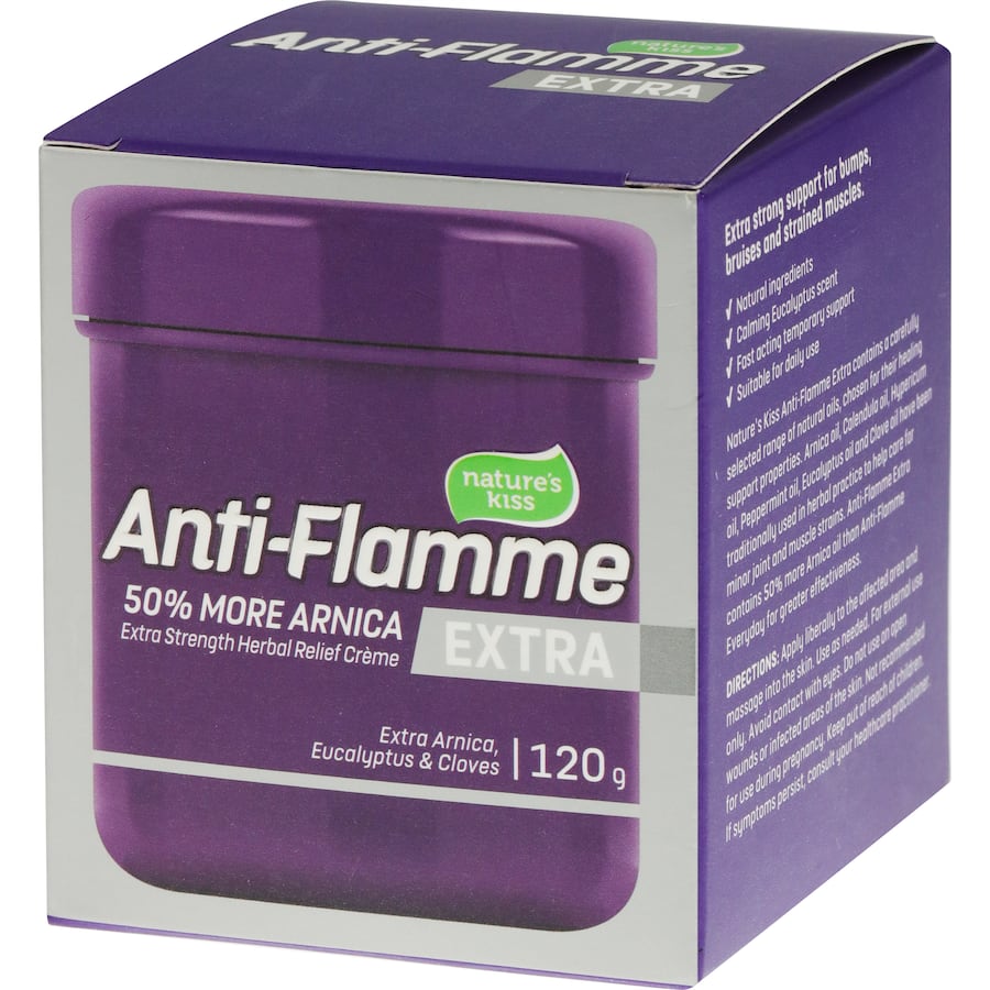 Nature's Kiss Anti-flamme Extra 120g