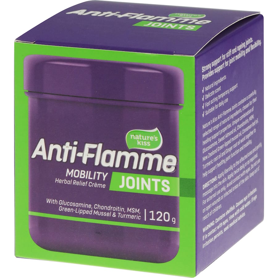Nature's Kiss Anti-flamme Mobility Joints 120g
