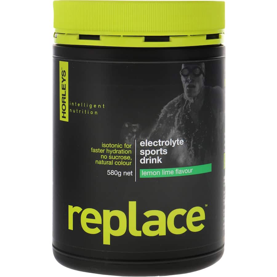 Horleys Replace Hydration Electrolytes Lemon Lime 580g