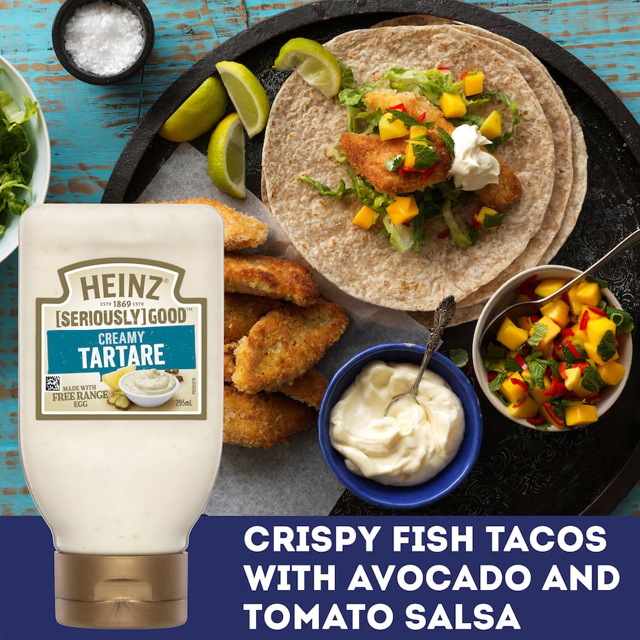Heinz Seriously Good Tartare Sauce Squeezy Squeeze bottle 295mL