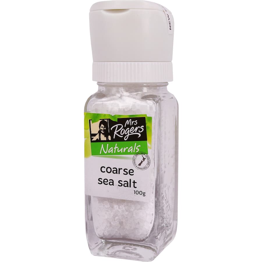 Mrs Rogers Naturals Sea Salt  Grinder 100g