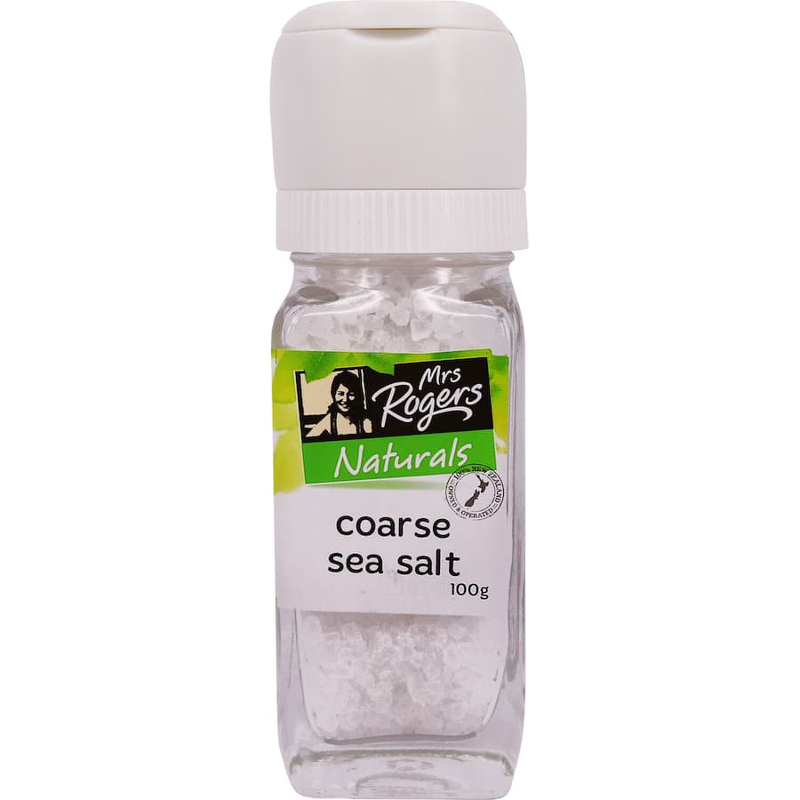 Mrs Rogers Naturals Sea Salt  Grinder 100g
