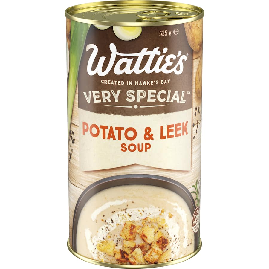 Wattie's Very Special Soup Potato & Leek Canned 535g
