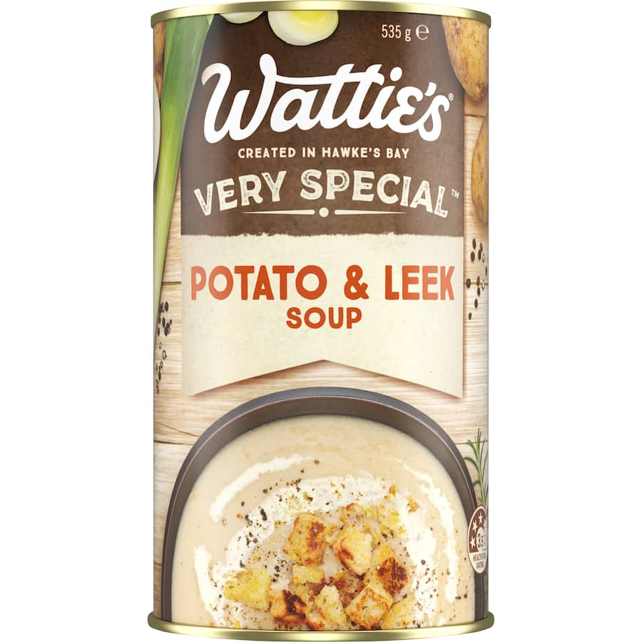 Wattie's Very Special Soup Potato & Leek Canned 535g
