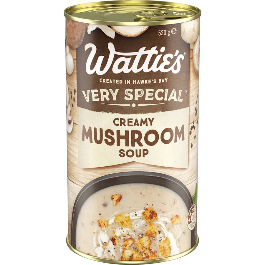 Wattie's Very Special Soup Creamy Mushroom Canned 520g