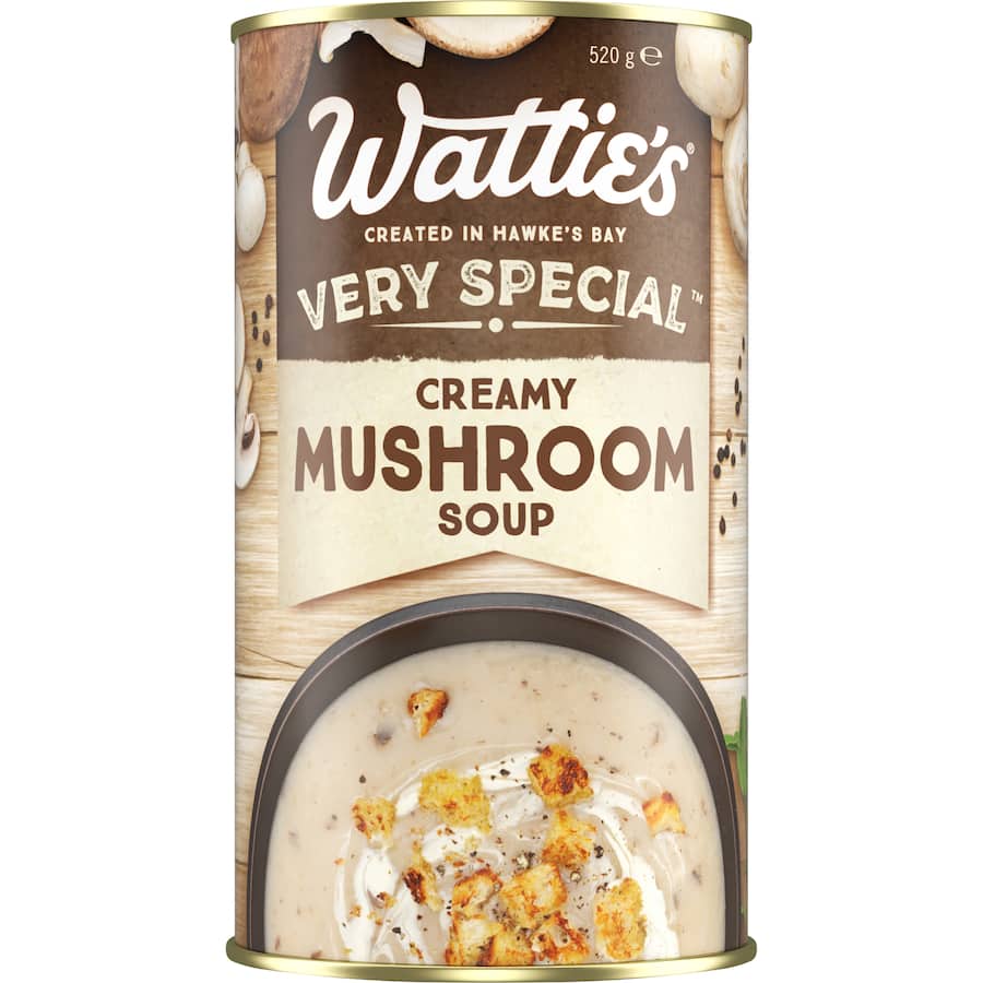 Wattie's Very Special Soup Creamy Mushroom Canned 520g