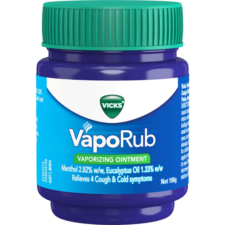 Vicks Vaporub Vaporising Ointment 100g