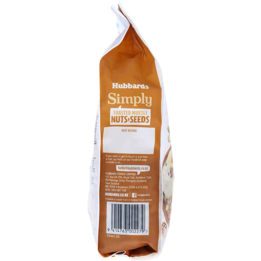 Hubbards Simply Muesli Nuts & Seeds 600g