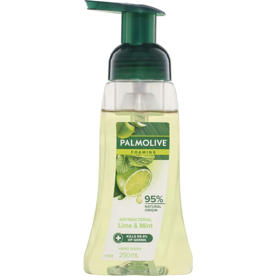 Palmolive Foaming Hand Wash Antibacterial Lime & Mint Pump 250mL