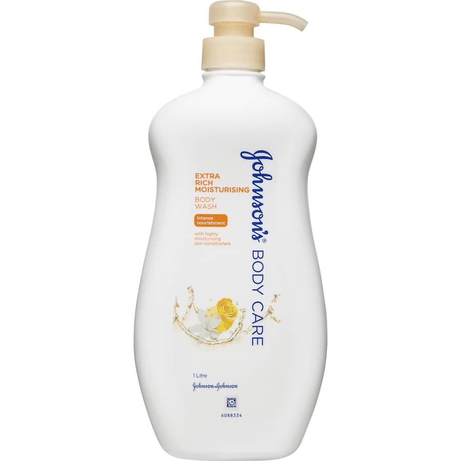 Johnsons Body Wash Extra Rich Pump 1L