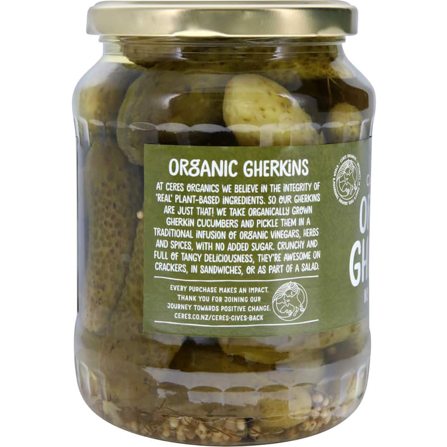 Ceres Organics Gherkins 670g