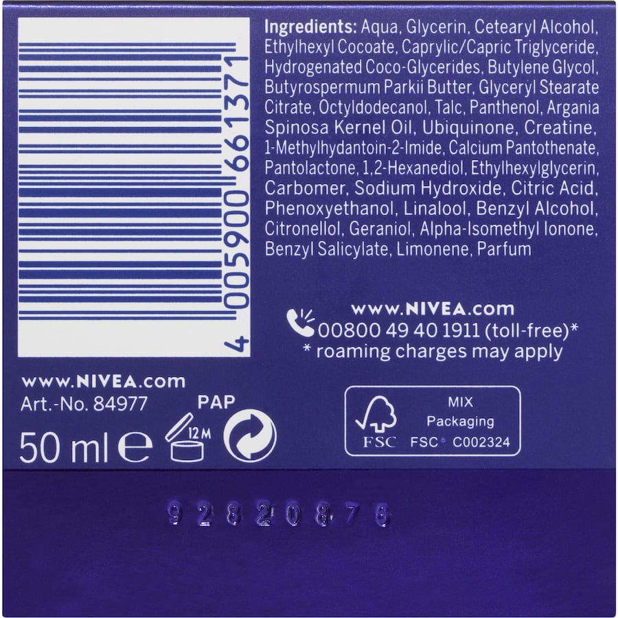 Nivea Q10 Night Cream Mature 50mL