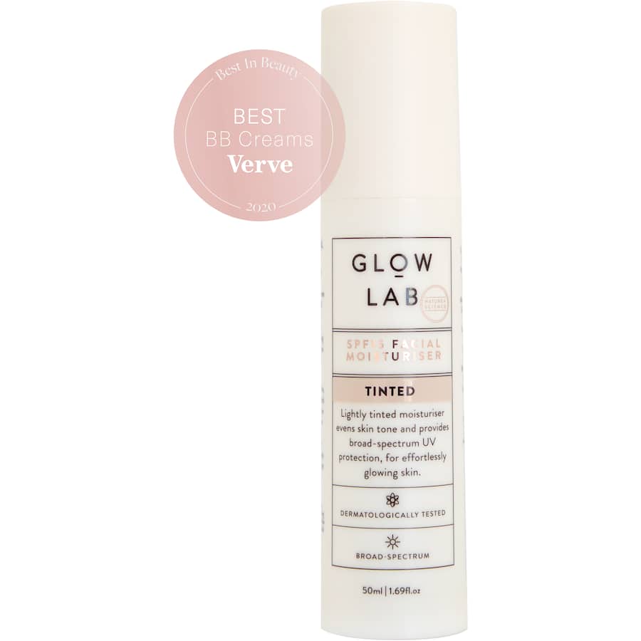 Glow Lab Facial Moisturiser Tinted Spf15 50mL