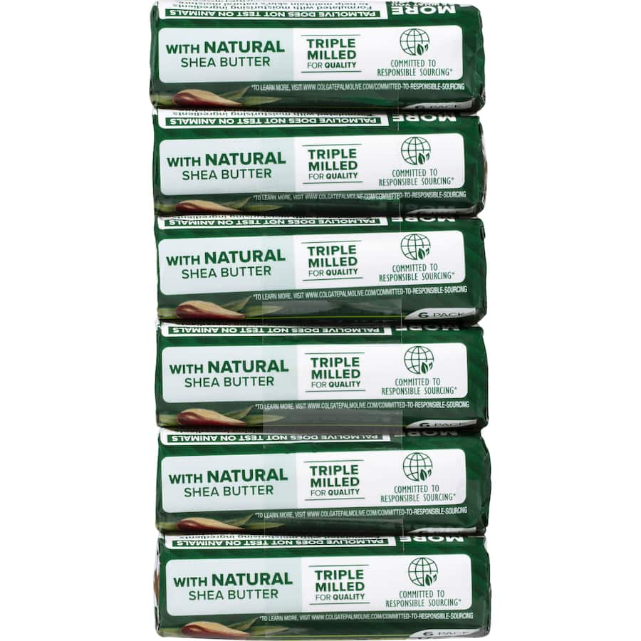 Palmolive Naturals Bar Soap Shea Butter Value Pack 90g bars 6pack