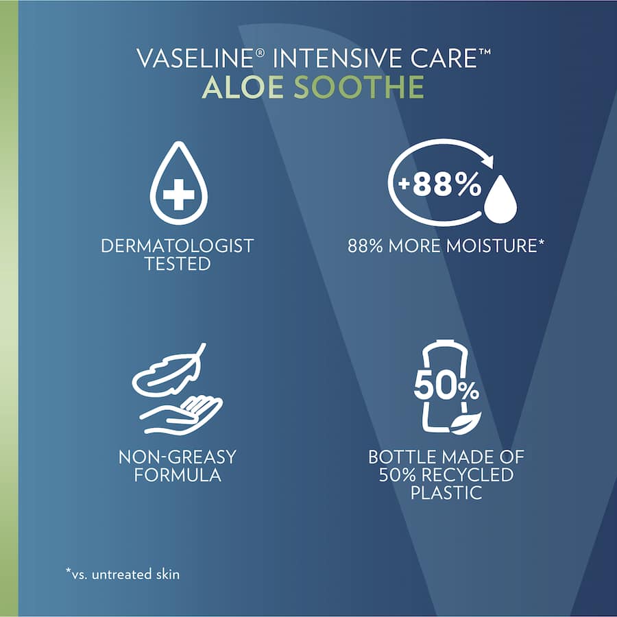 Vaseline Body Lotion Aloe Vera 225mL