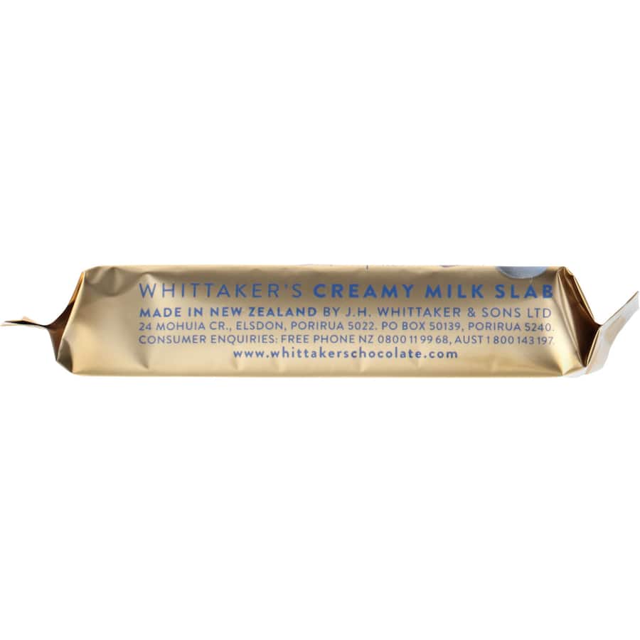 Whittakers Chocolate Bar Creamy Milk Slab 50g