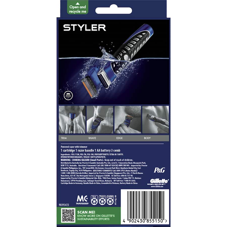Gillette Styler 4 In 1 1ea