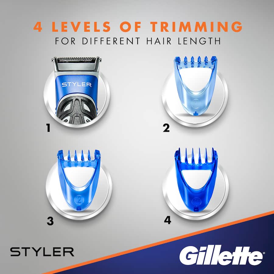 Gillette Styler 4 In 1 1ea