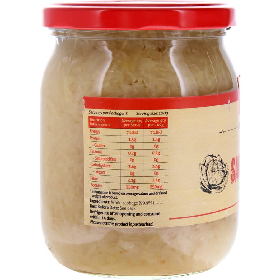Sandhurst Sauerkraut 500g