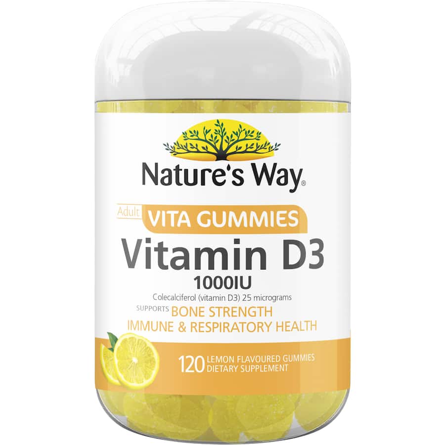 Natures Way Adult Vita Gummies Vitamin D 120ea
