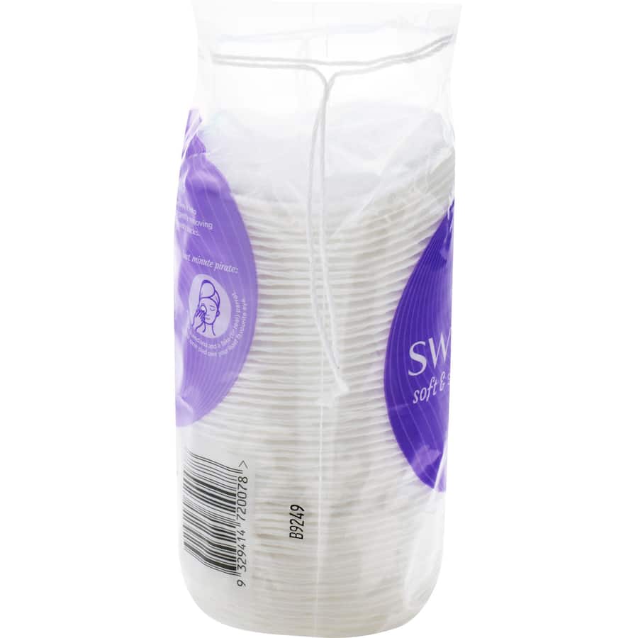 Swisspers Cotton Pads Large Make Up Pads 50pack