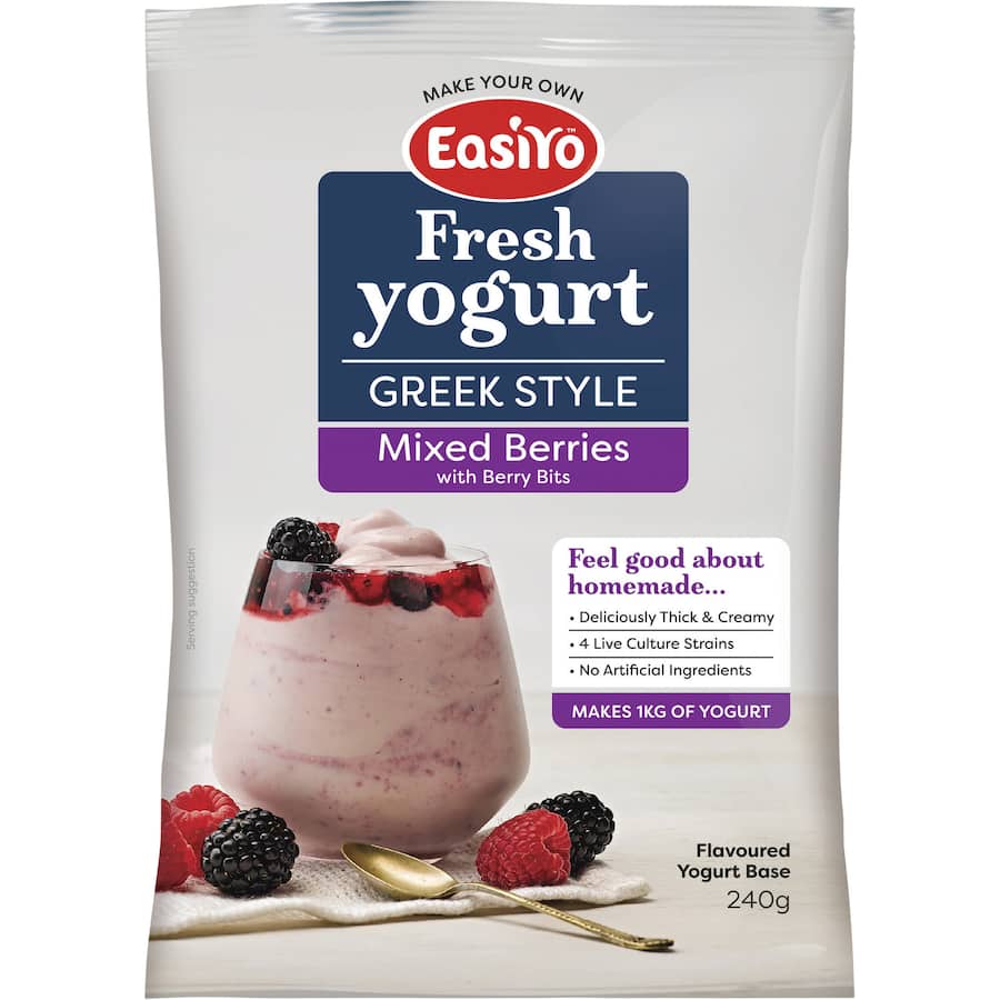Easiyo Yoghurt Base Mixed Berry N Bits Sachet 240g