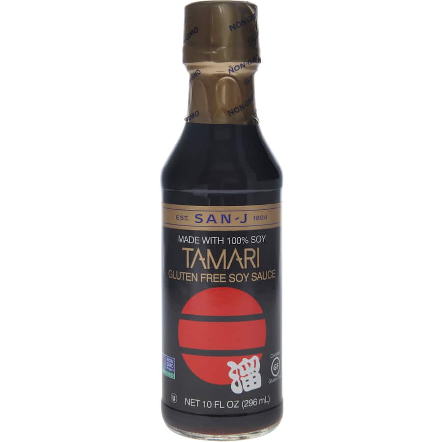 San-j Soy Sauce Tamari Gluten Free Bottle 296mL