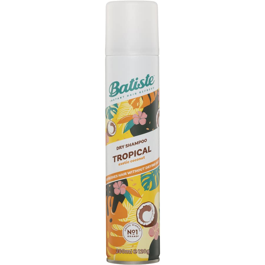 Batiste Dry Shampoo Tropical 200mL