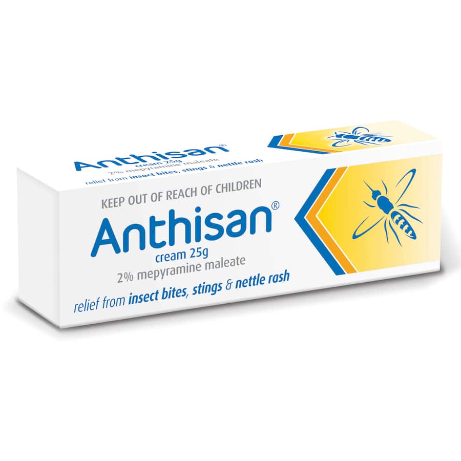Anthisan Antihistamine Cream 25g