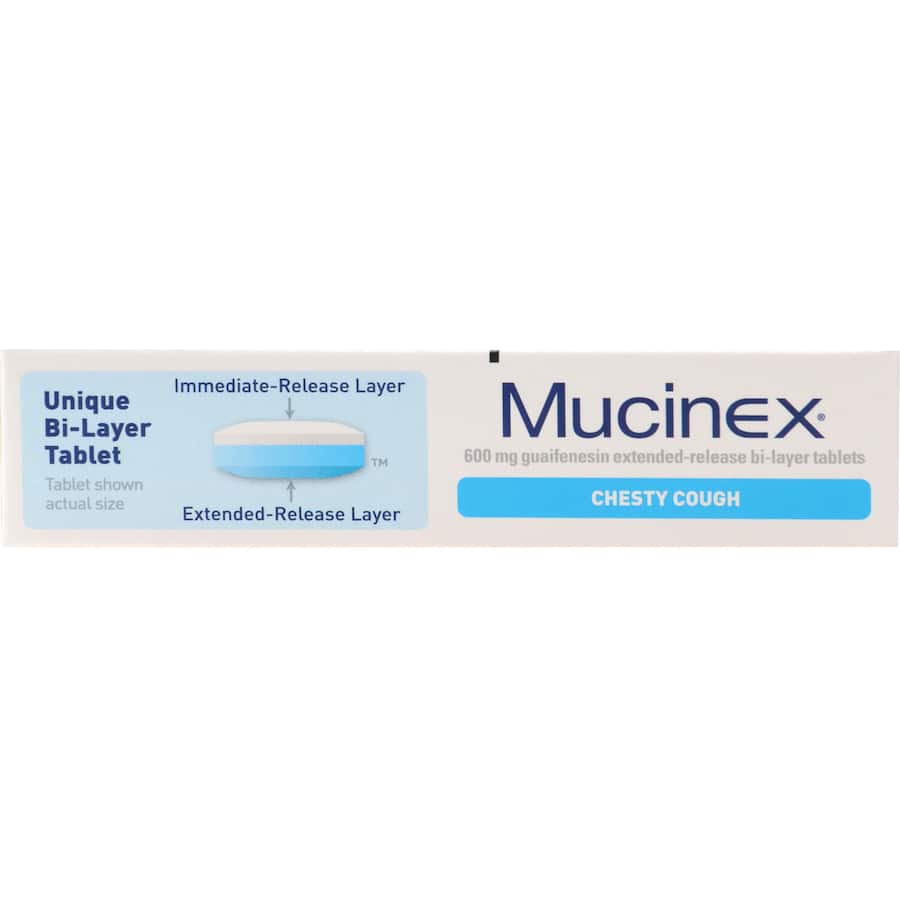 Mucinex Chesty Cough Fast Effective Tablets 20pack