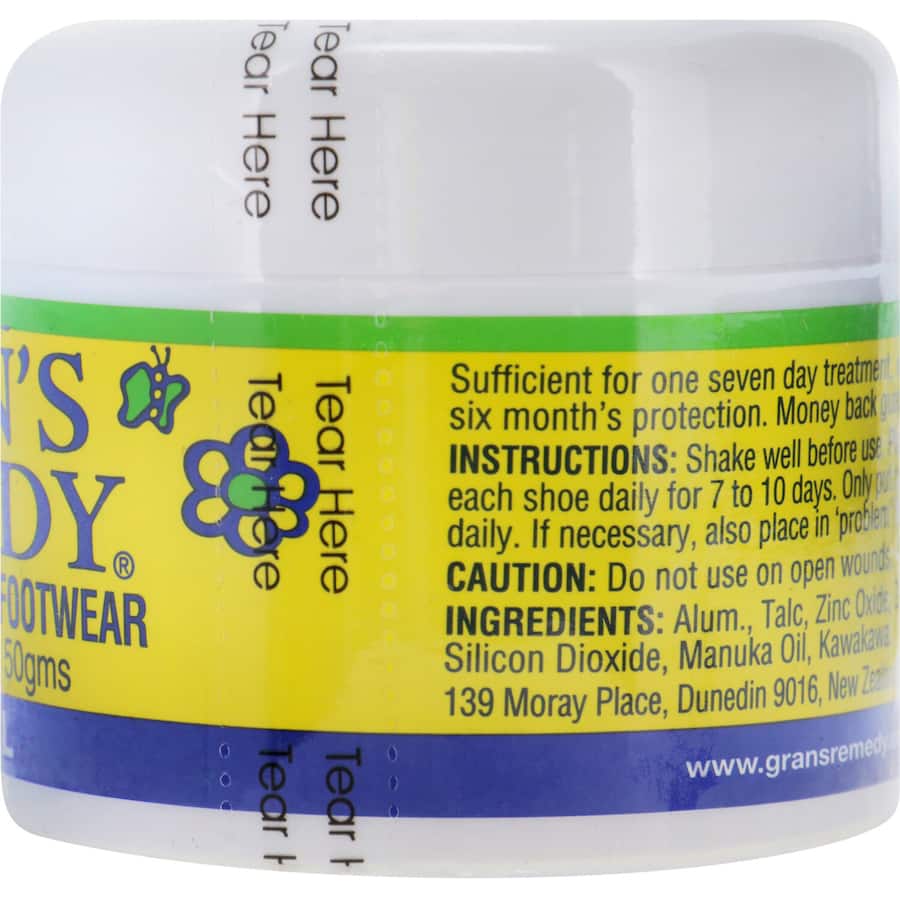 Grans Remedy Foot Powder Original 50g