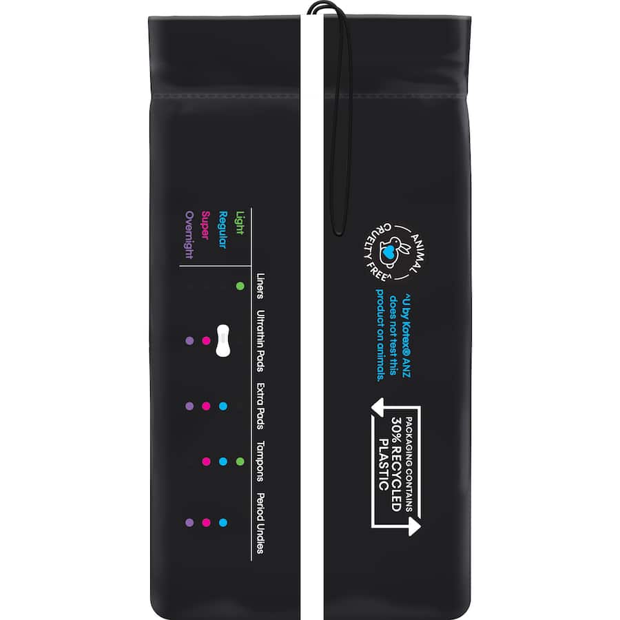 U By Kotex Pads Ultrathins Regular No Wings 14pack