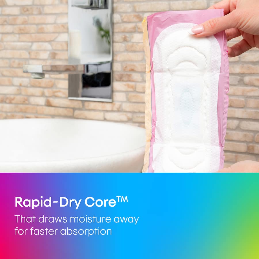 U By Kotex Pads Ultrathins Regular No Wings 14pack