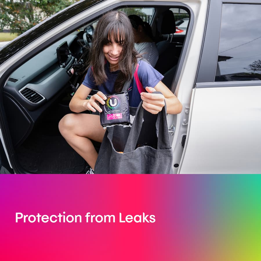 U By Kotex Pads Ultrathins Super With Wings 12pack