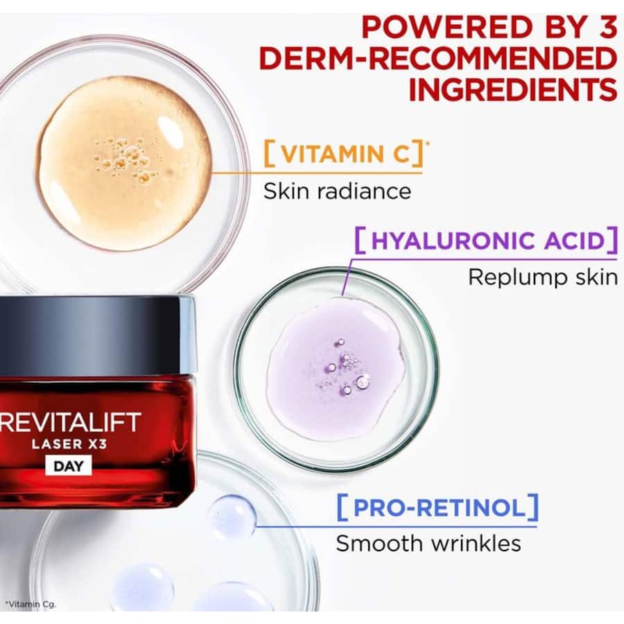 Loreal Revitalift Anti Ageing Cream Laser X3 50mL