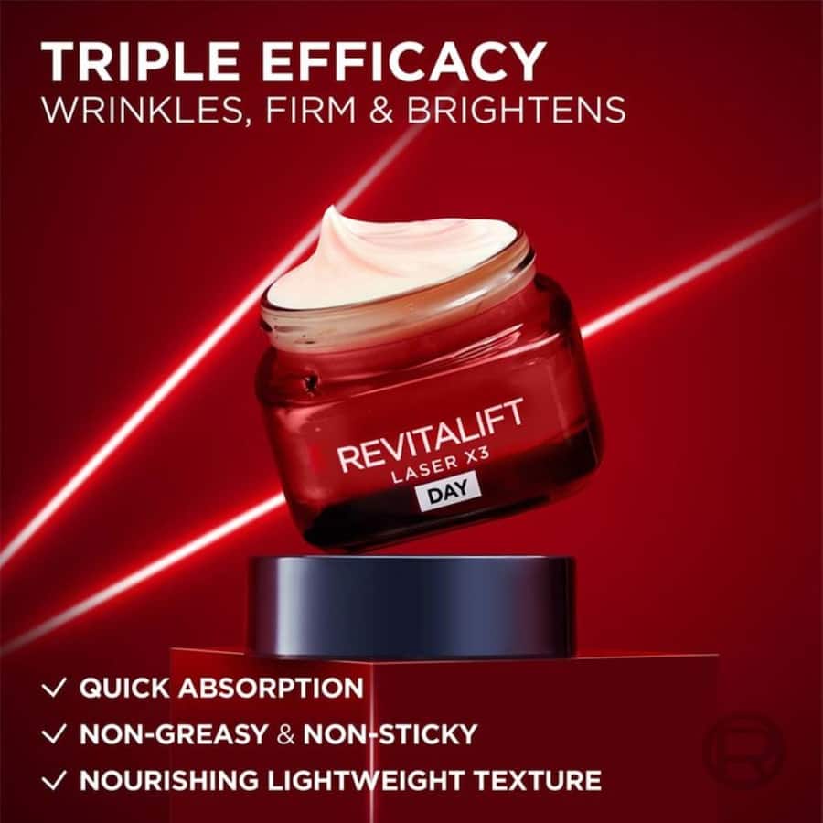 Loreal Revitalift Anti Ageing Cream Laser X3 50mL