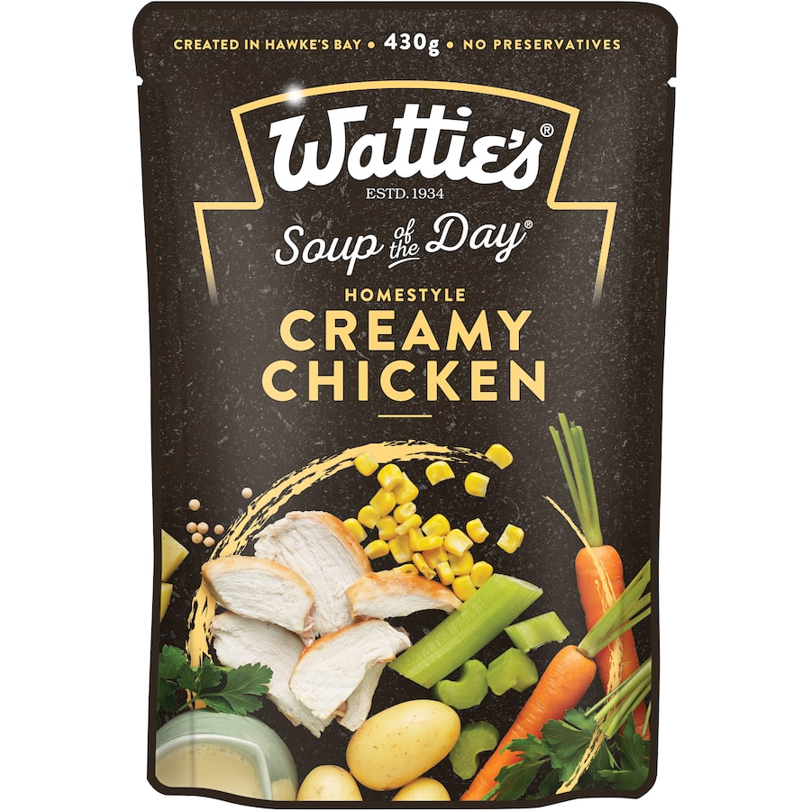 Wattie's Soup Of The Day Soup Creamy Chicken Pouch 430g